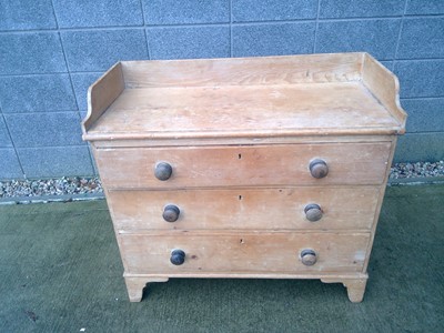 Lot 34 - A Pine Washstand. The Stand measures 88cm tall...