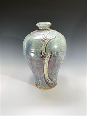 Lot 949 - A mid 1970s John Cockfield stoneware bottle...