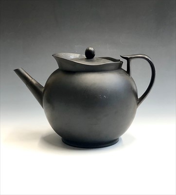 Lot 1016 - An exceptionally large basalt punch pot, circa...