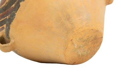 Lot 1129 - A Chinese Neolithic large pottery jar.