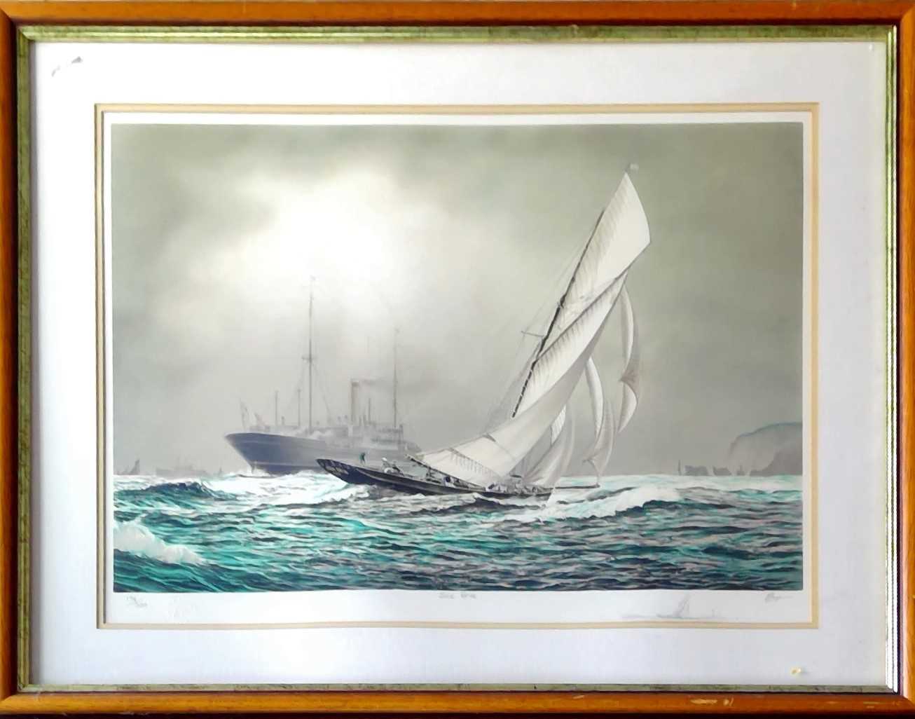Lot 129 - 'Jolie Brise' limited edition print, signed,...