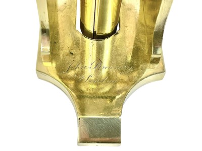 Lot 159 - A Victorian brass compound microscope by John Browning.