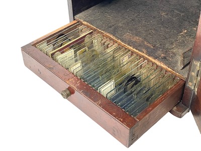 Lot 159 - A Victorian brass compound microscope by John Browning.