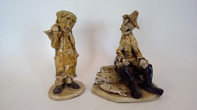 Lot 58 - Two Norman Underhill figures of fishermen...