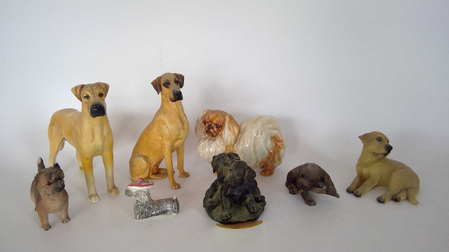 Lot 59 - A Beswick Great Dane with a 'Dogs Galore'...