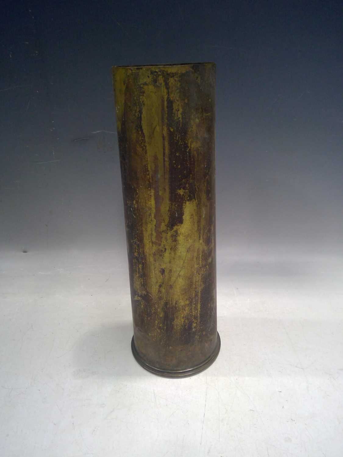 Lot 45 - A Brass 18pr II Shell Case. The Case measures...