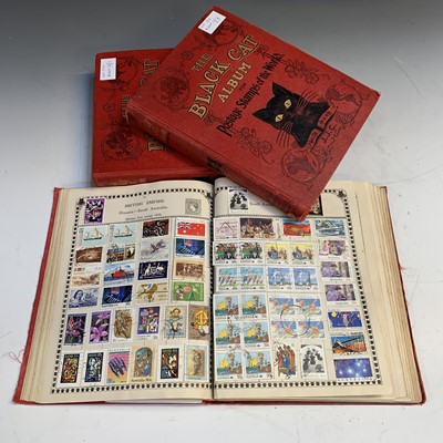 Lot 312 - World stamps contained in 3 early very well...