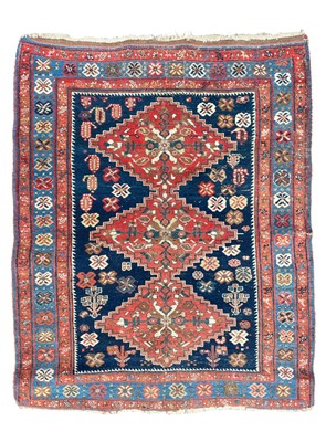 Lot 605 - An Afshar rug, South West Persia, circa 1920.