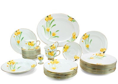 Lot 1039 - A Paragon china part breakfast service.