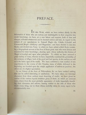 Lot (Occult) Francis Barrett