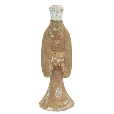 Lot A Large Chinese funerary figure or tomb attendant.