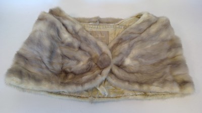 Lot 221 - An Adrian Thal New York fur stole, with a four...