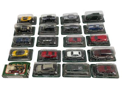 Lot 41 - A collection of twenty Diecast model cars at 1:...