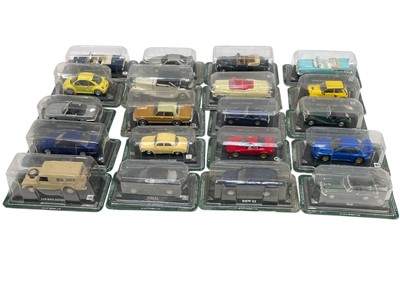 Lot 42 - A collection of Twenty Diecast model cars at 1:...