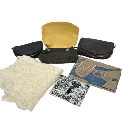 Lot 45 - Three leather clutch bags a Sak's of NY, The...