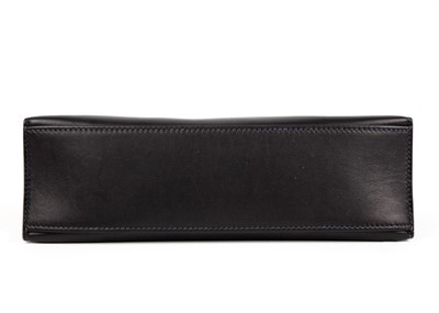 Lot 301 - HERMES - A Kelly Pochette clutch bag with Palladium hardware.