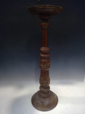 Lot 82 - A Carved, Mahogany Jardiniere Stand. The Stand...