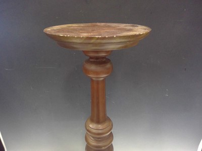 Lot 82 - A Carved, Mahogany Jardiniere Stand. The Stand...