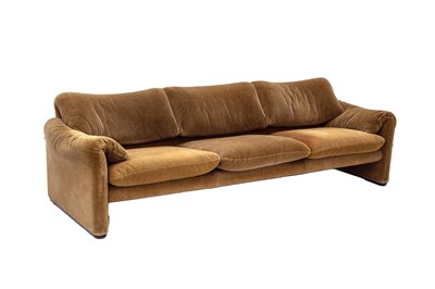 Lot 1126 - Vico Magistretti for Cassina, Italy, a Maralunga sofa.