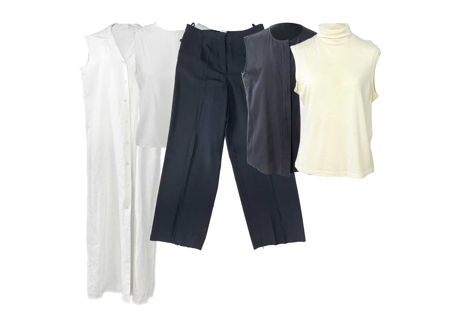 Lot 335 - A collection of Hermès silk, wool and linen clothing.