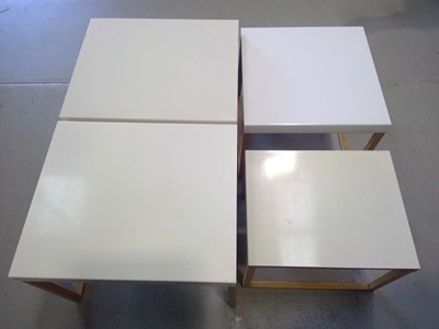 Lot 18 - Four, Habitat Kilo, Oak Framed Low Tables....