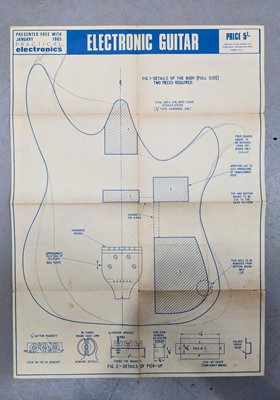 Lot 39 - A collection of engineering drawings,...