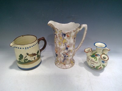 Lot 140 - Two pieces of Devonware and a Pitcher.