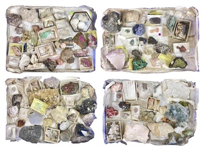 Lot 191 - A collection of mineral specimens.