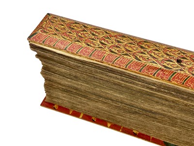 Lot 774 - A Sinhalese ola or palm leaf manuscript.