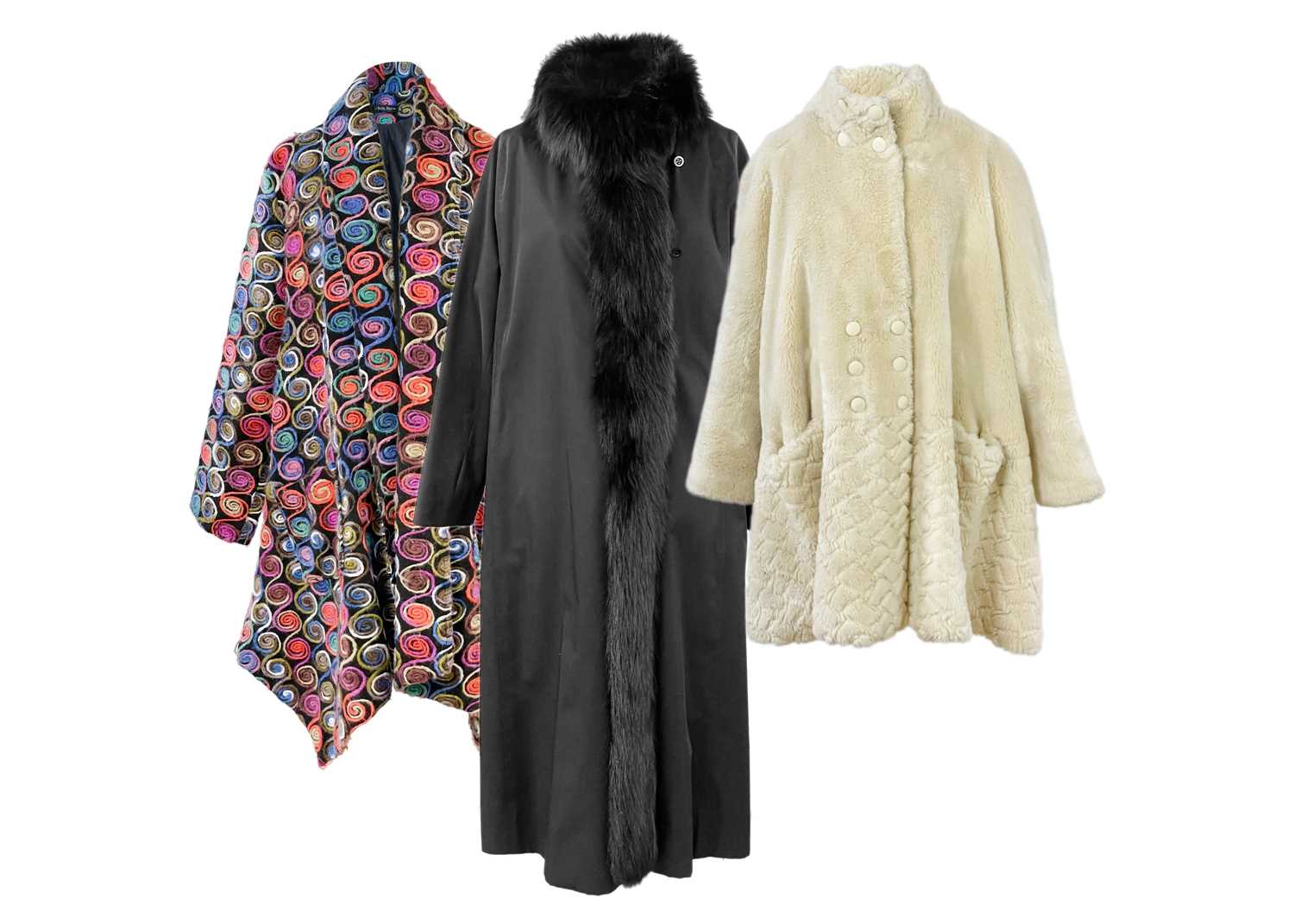 Lot 350 - A selection of three ladies designer coats.