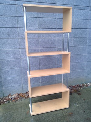 Lot 161 - A Habitat Shelf Unit. The Unit is 181cm tall...