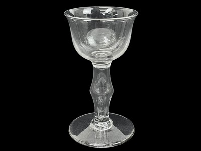 Lot 359 - A mid 18th century mead or port glass.