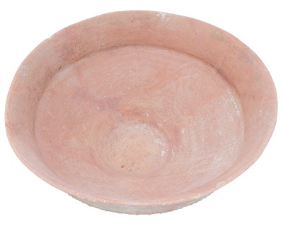 Lot 47 - A Near Eastern Trans-Jordan large terracotta bowl.