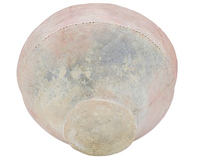 Lot 47 - A Near Eastern Trans-Jordan large terracotta bowl.