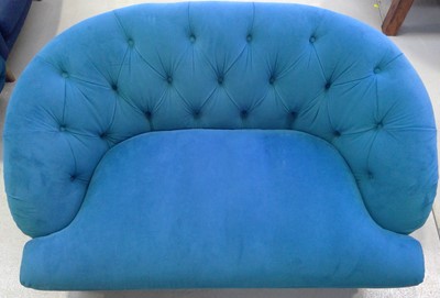 Lot 11 - A Two Seater, Button Back Sofa. The Sofa...