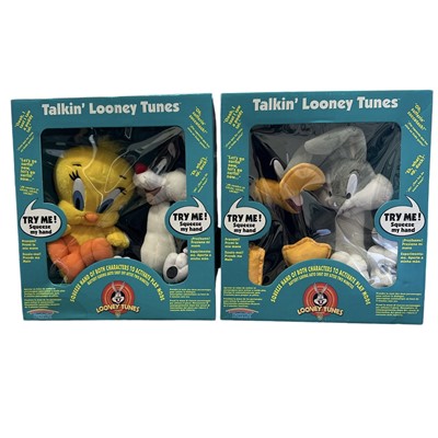 Lot 81 - Two talking Looney Tunes boxed...