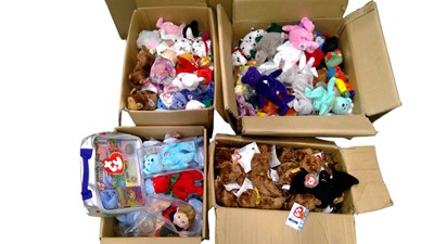 Lot 51 - A large quantity of TY Beanie Babies across...