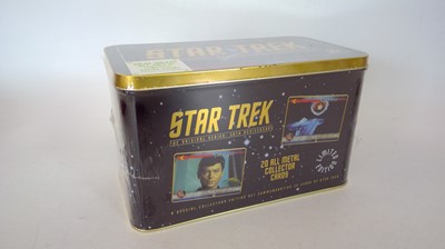 Lot 104 - A sealed Star Trek 30th Anniversary tin set,...