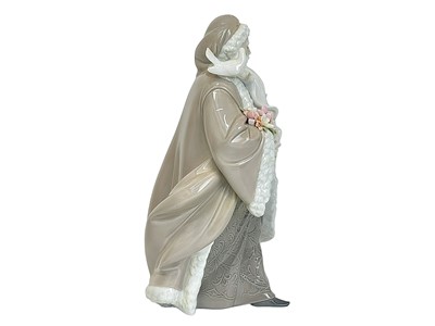 Lot 418 - A Lladro porcelain Spirt of Nature Santa Claus figure.
