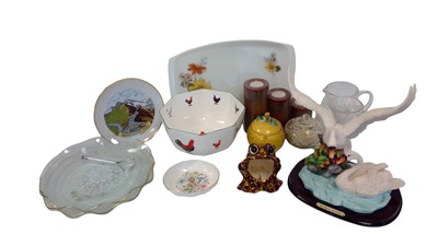 Lot 101 - China, glass and a Juliana Collection figure...