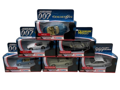 Lot 94 - A boxed collection of six die-cast metal model...