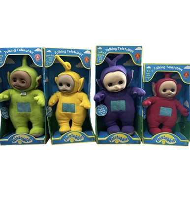 Lot 132 - The full set of Teletubbies, the largest being...