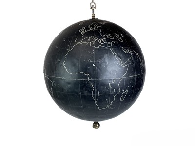 Lot 125 - A Phillips' large 'Slate Surface' globe.