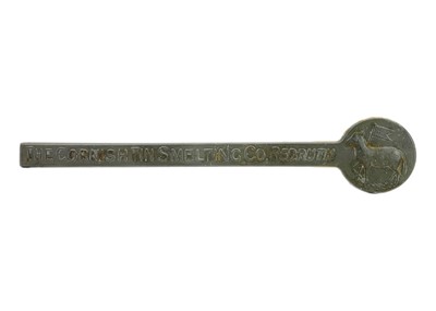 Lot 219 - A tin ingot bar from The Cornish Tin Smelting Co, Redruth.