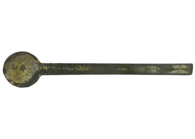 Lot 219 - A tin ingot bar from The Cornish Tin Smelting Co, Redruth.