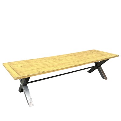 Lot 149 - A Large, Contemporary Table. The Table...