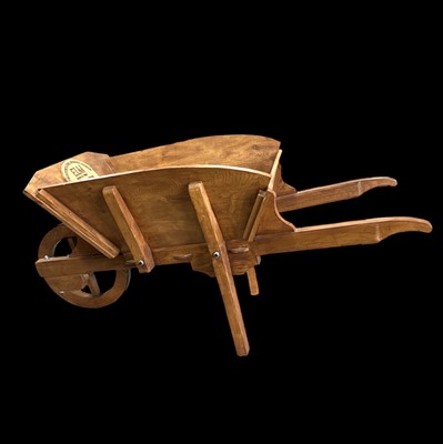 Lot 162 - A traditional English wheelbarrow made with...