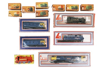 Lot 317 - Five Lima locomotives, boxed.