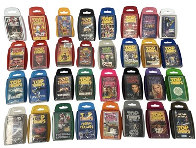 Lot 207 - Top Trumps, 48 packs in total including a Lord...