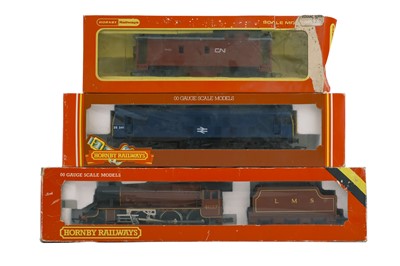Lot 312 - A Hornby 00 gauge R357 LMS 4-6-0 Patriot Loco 'Duke of Sutherland', boxed.